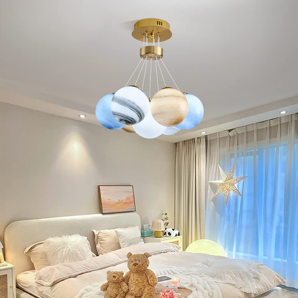 Amazon.com: Aeyee Unique Planet Chandelier Bubbles Ball